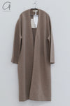SWAYING 24 Autumn and Winter Cashmere Profile Long Coat SW-SW24AW1T103-TUO Camel